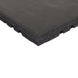 Connect Fitness Tiles – Pure Black – 40 x 500 x 1.000 mm