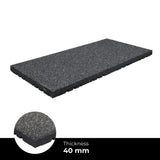 Connect Fitness Tiles – 15% Light grey – 40 x 500 x 1,000 mm