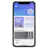 Smart power machine app-home screen
